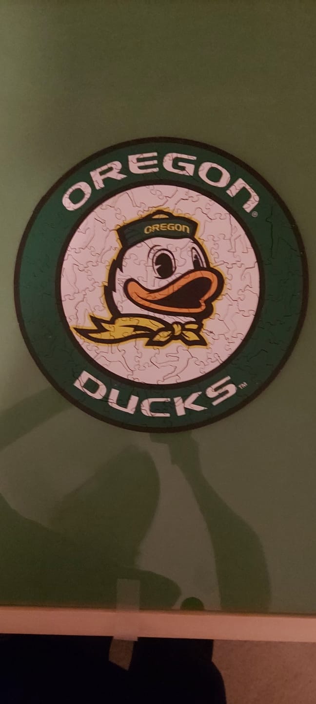 Customer photo review of University of Oregon - Wooden Puzzle