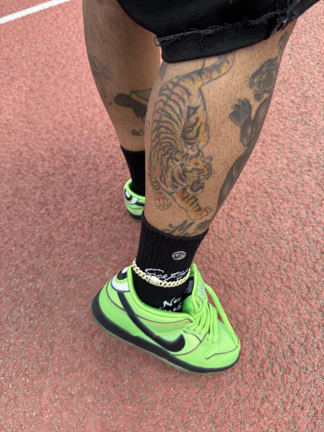 Customer photo review of SickFit Classic Compression Socks – 6 Pack Crew Performance Set