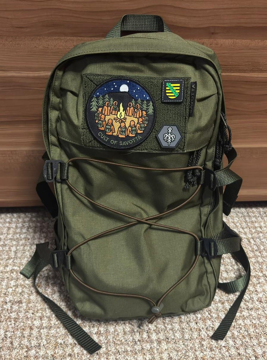 Customer photo review of Niukka 20L backpack