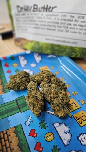 Customer photo review of Cheap Indoor THCA Flower Ounce (50% Off)
