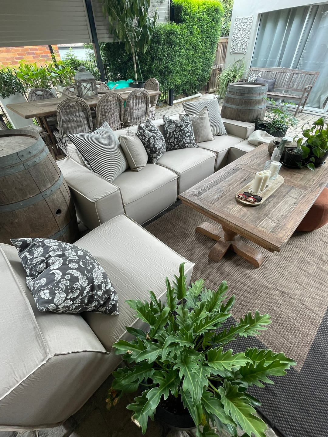 Customer photo review of M1 Outdoor Sectional Sofa