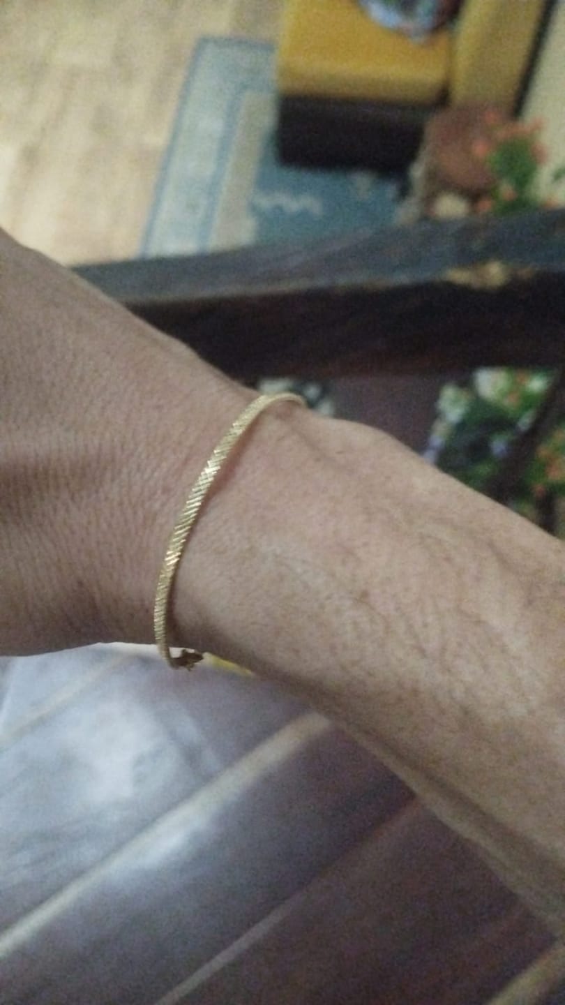 Customer photo review of Pulseras Oasis en Oro laminado 18k Para Pareja
