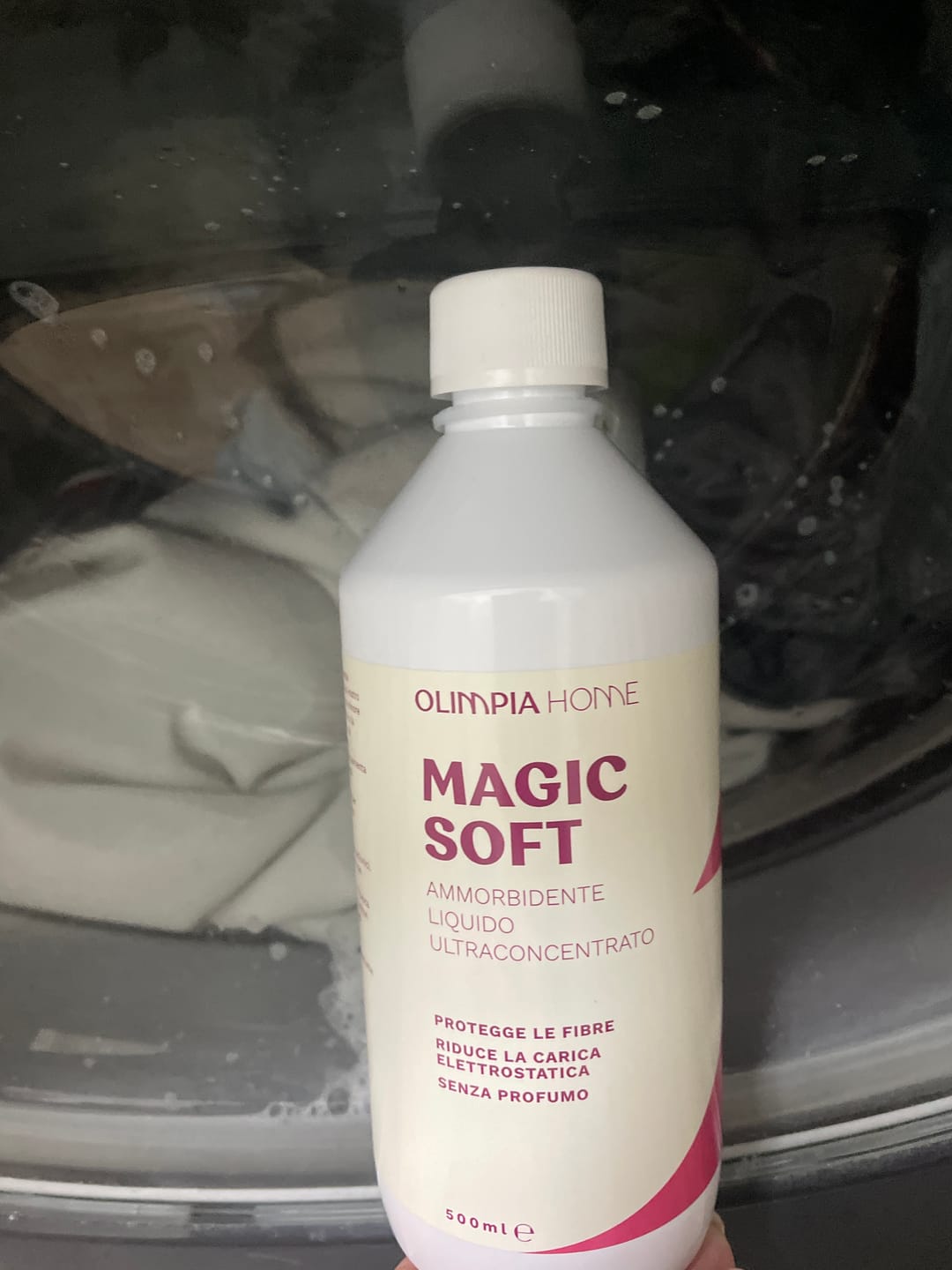 Customer photo review of Magic Soft - La Morbidezza Perfetta per il tuo Bucato