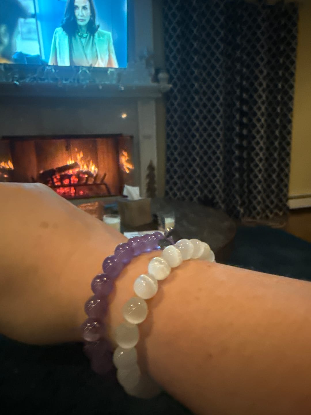 Customer photo review of Amethyst Bracelet