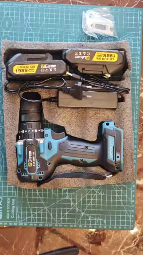 Customer photo review of Akku-Schlagbohrschrauber 18V Bürstenlos – 65Nm & 13mm Futter