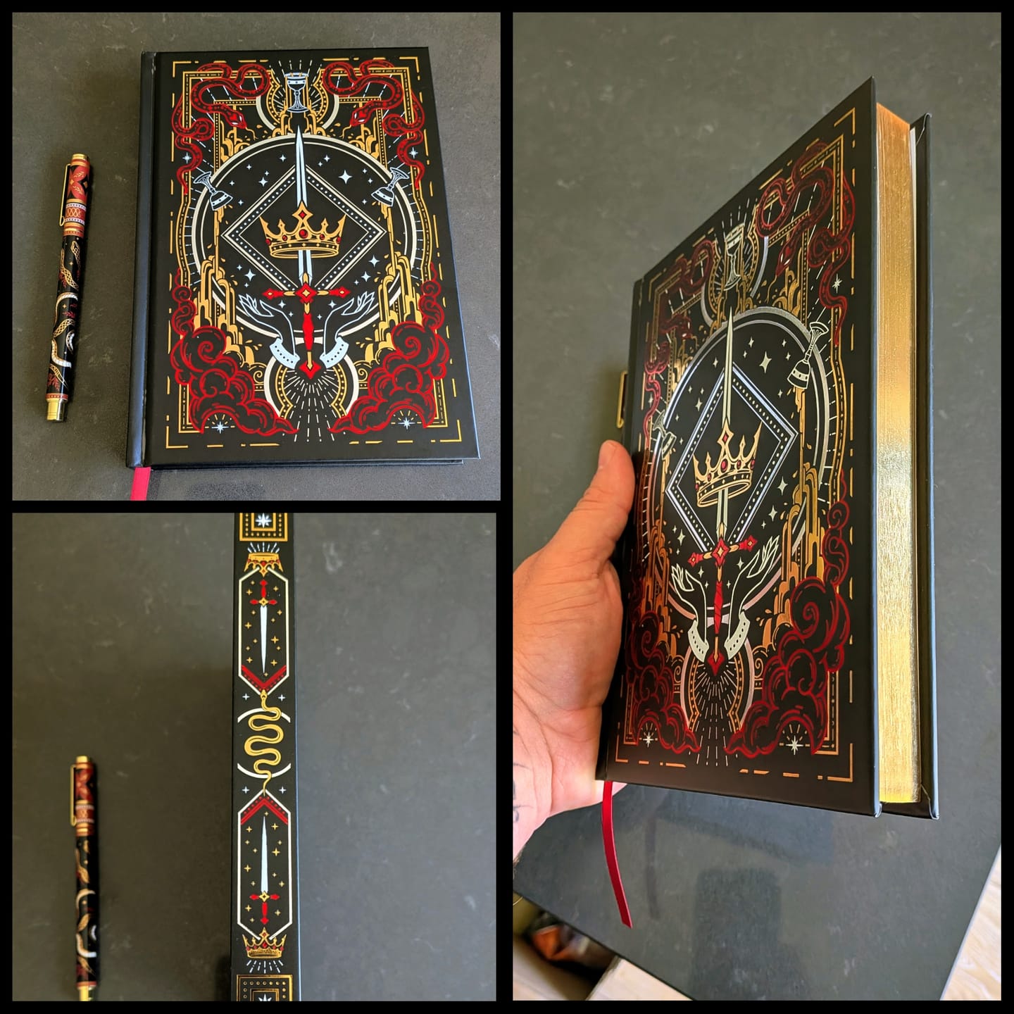 Customer photo review of Oath Breaker Journal - Black