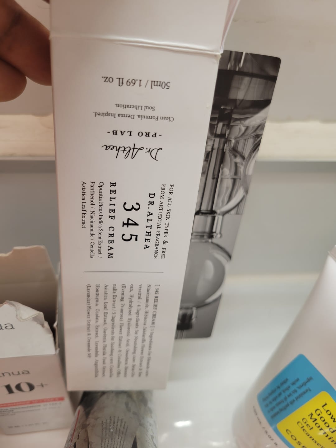 Customer photo review of Dr. Althea - Crème - 345 Relief Cream