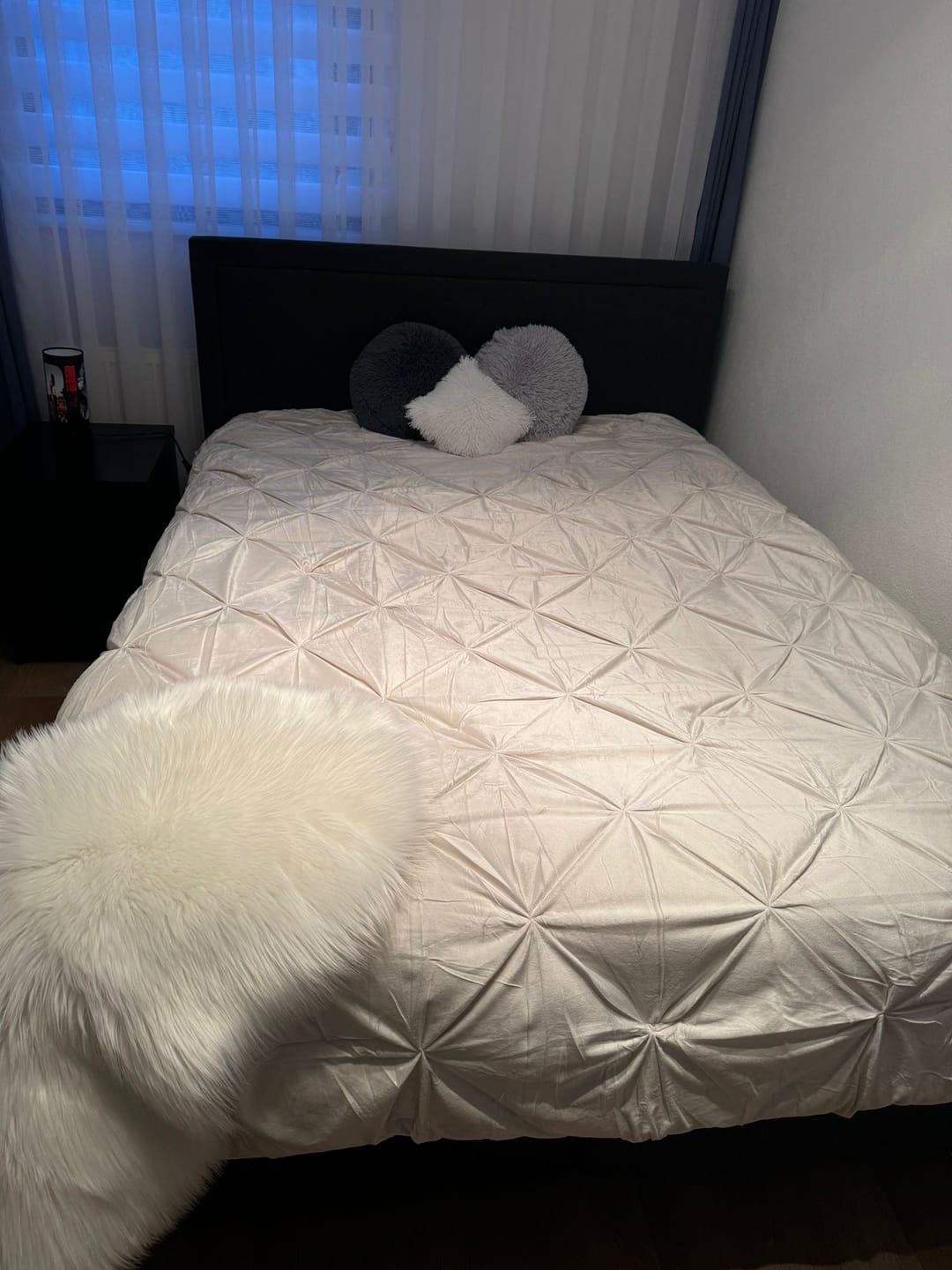 Customer photo review of Dekbed Zonder Overtrek Velvet™ Diamond Pearl White