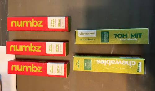 Customer photo review of Numbz Chewables 300mg