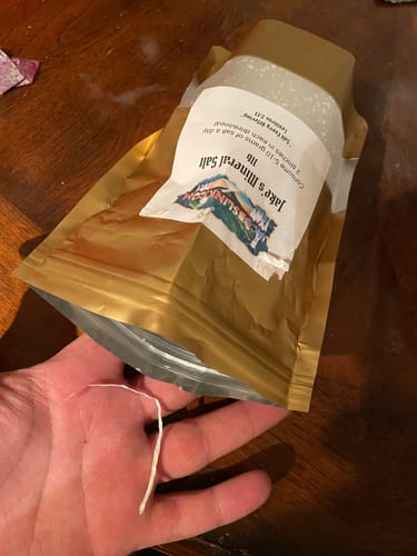 Customer photo review of Organic Qualified Salt