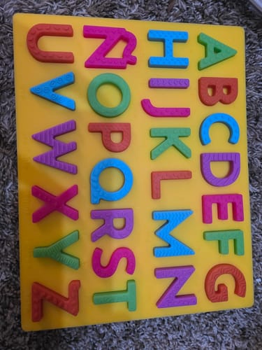 Customer photo review of Spanish Alphabet Puzzle