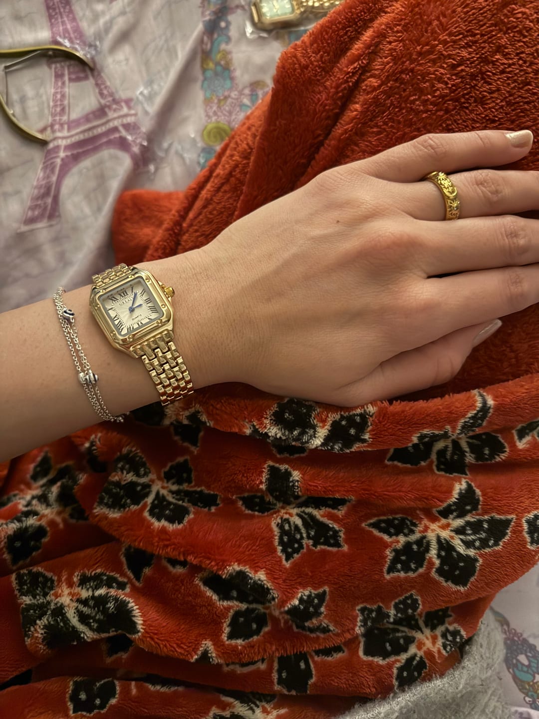Customer photo review of Celestial Gold Ring