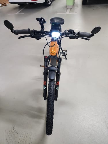Customer photo review of Lankeleisi MG600 Lite 250W 27.5" Electric Trekking Bike 720Wh SUV E-bike with Torque Sensor 36V 20Ah Battery [Pre-order]