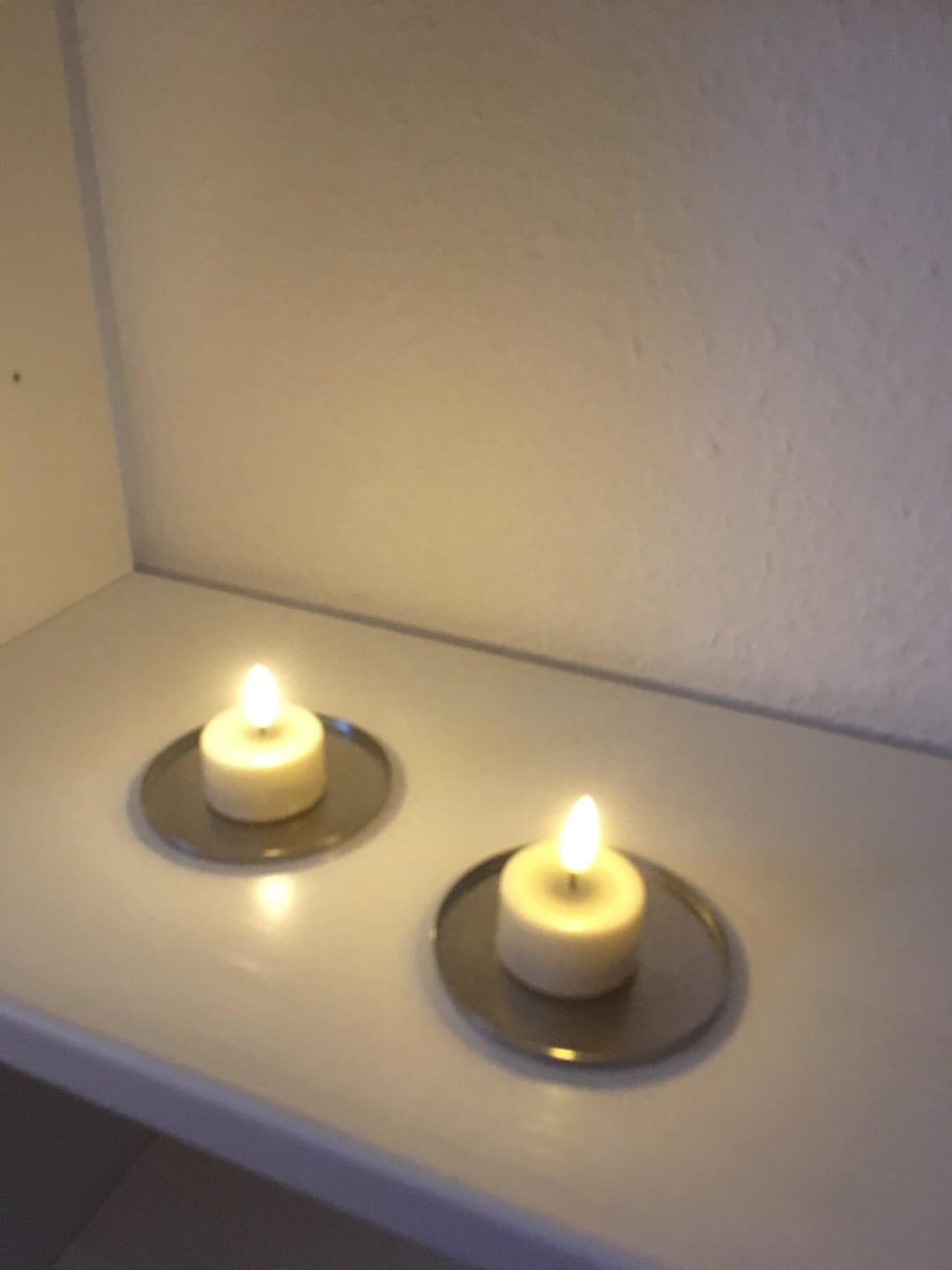 Customer photo review of LED Fyrfadslys 2 stk. Cream