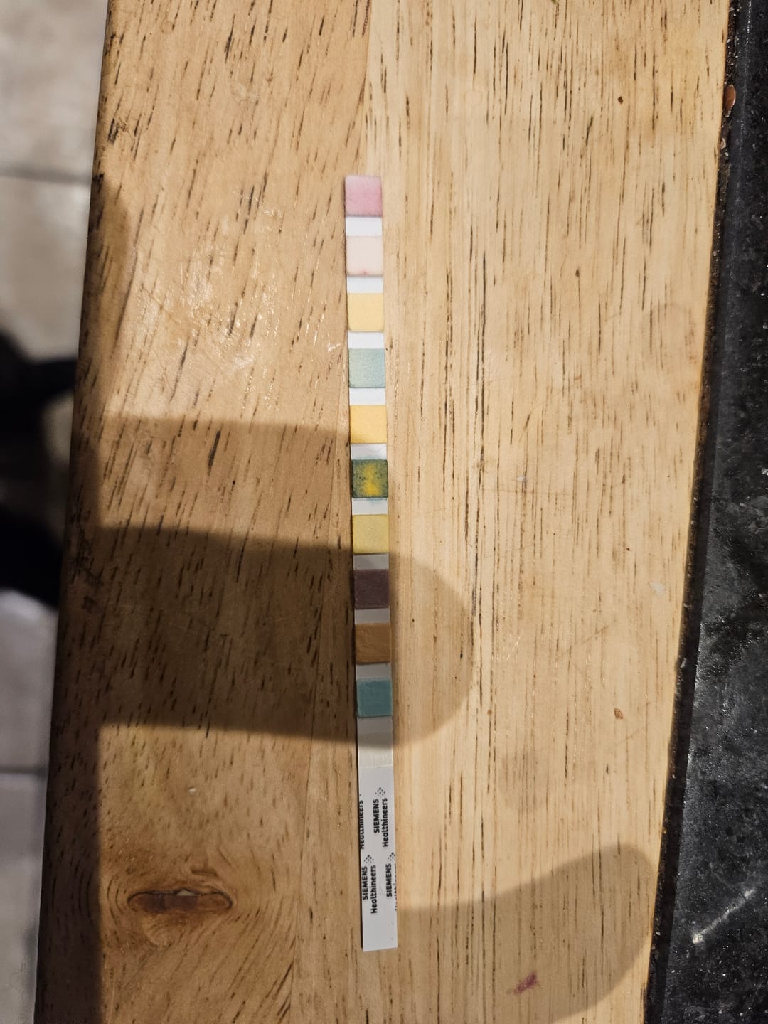 Customer photo review of Siemens Multistix 10SG Urinalysis Strips x 100
