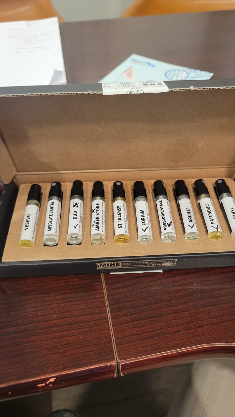 Customer photo review of Set campioni orientali e legnose 10x2ml + 20% di sconto sul tuo ordine successivo