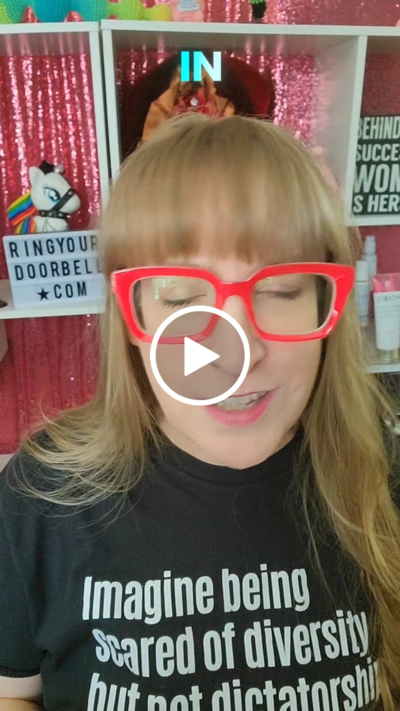 Customer video review of Imagine Being Scared of Diversity But Not Dictatorship Unisex Tee