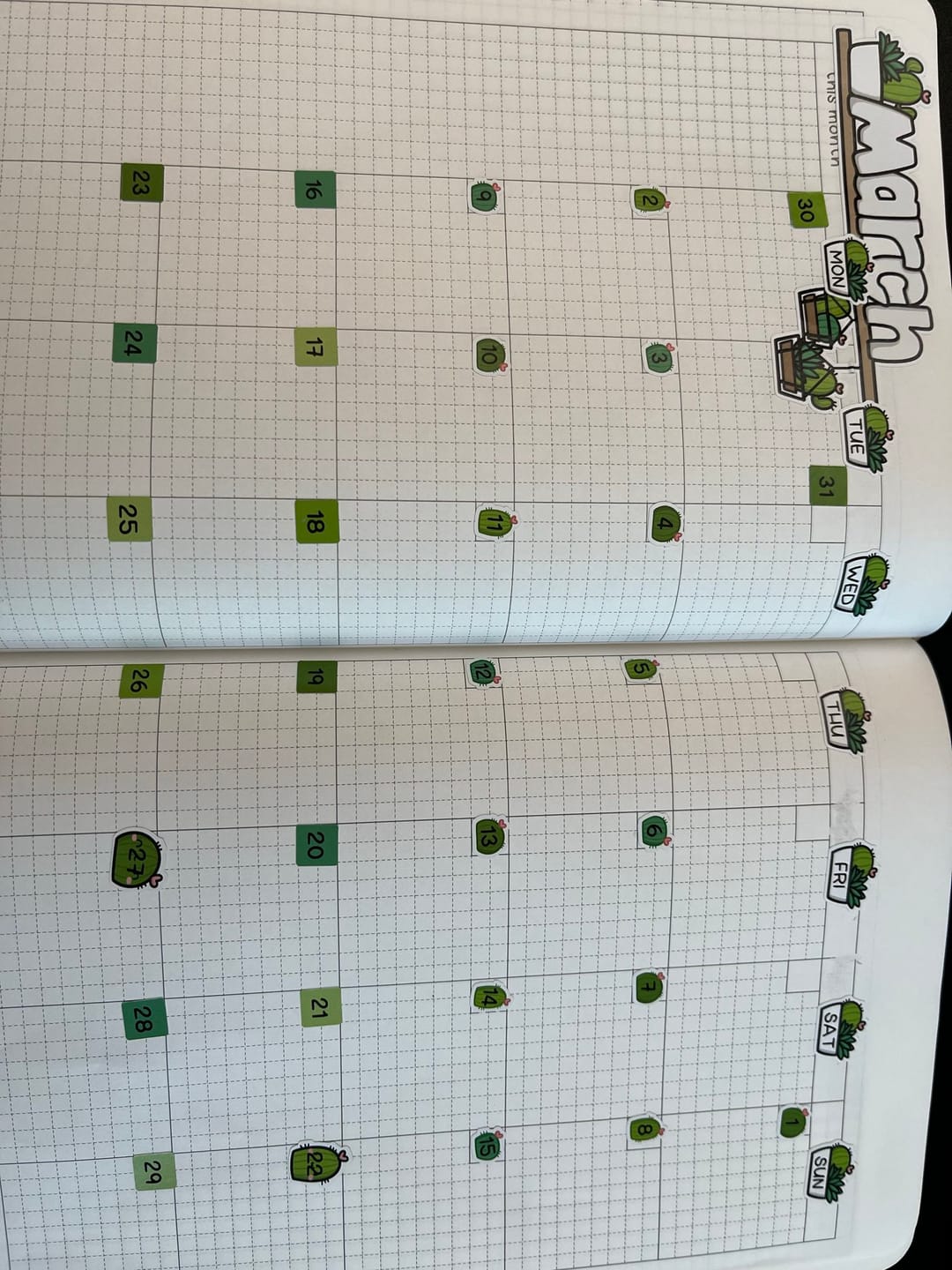 Customer photo review of Cozy Plants Journal Pack