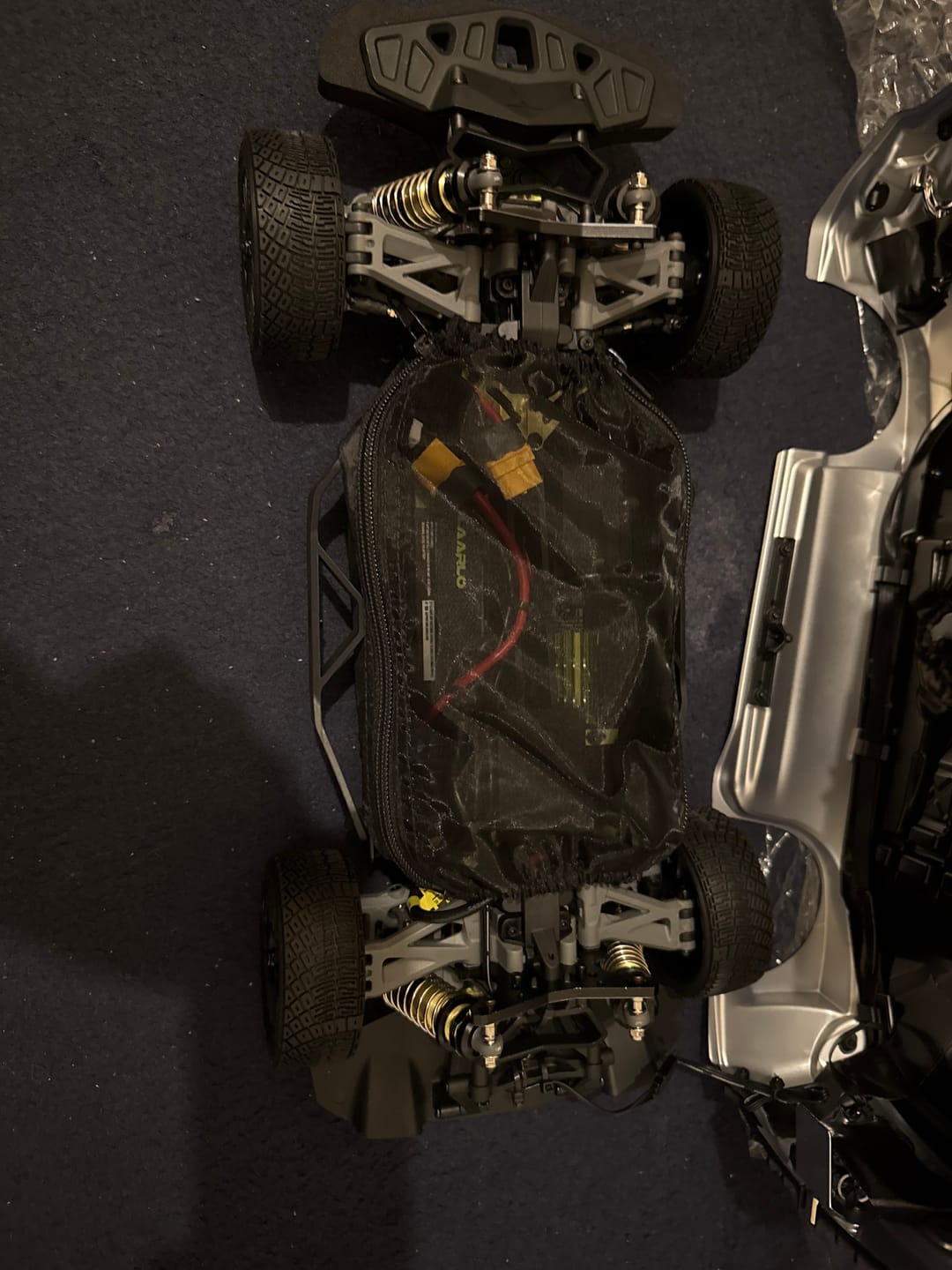 Customer photo review of Chassis Dust Cover  For 1/10 RC Rally Car