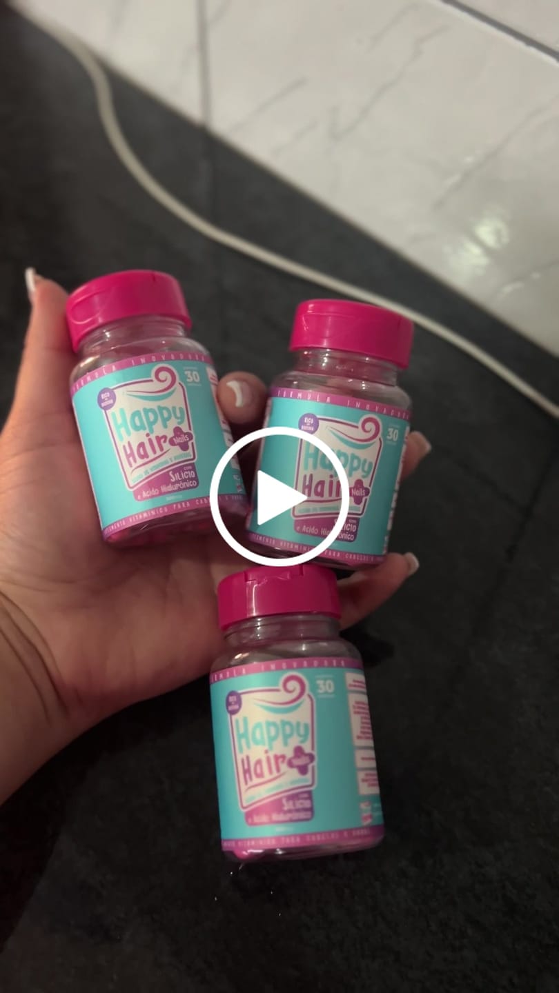 Customer video review of Happy Hair 3 Potes Black Friday