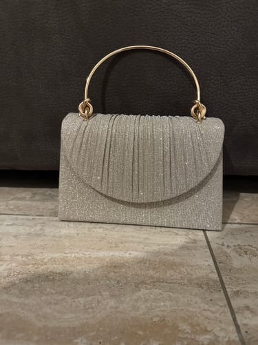 Customer photo review of Pochette Bauletto - oro