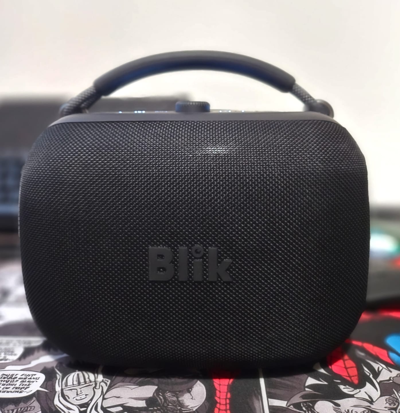 Customer photo review of Parlante Bluetooth Portátil Blik Hypebox 100W IPX5 10 Hrs