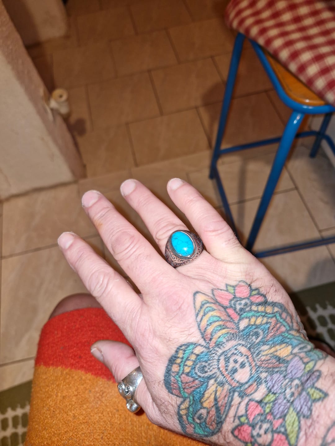 Customer photo review of BLUE EYES.