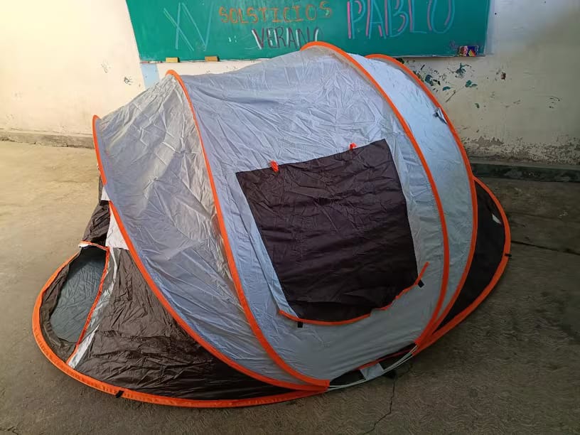 Customer photo review of Pop-Up Wurfzelt 5-8 Personen – Automatisches Campingzelt Wasserdicht