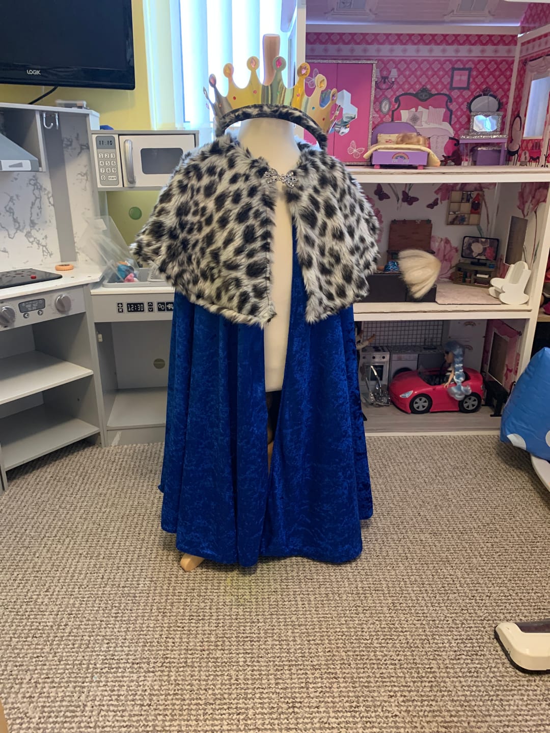 Customer photo review of Crushed Velvet Fabric