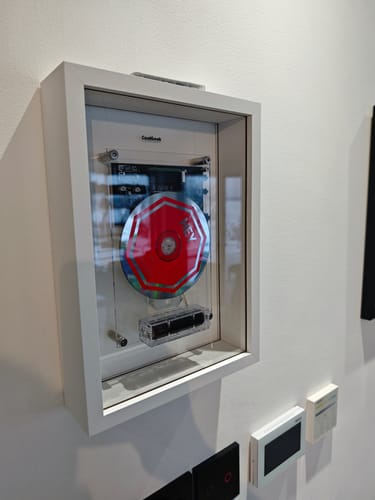 Customer photo review of M1 Music Frame CD Player