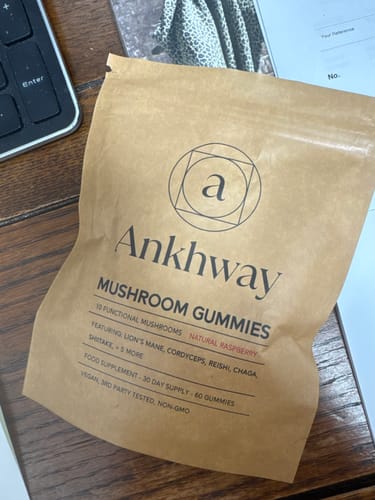 Customer photo review of Mushroom Gummies