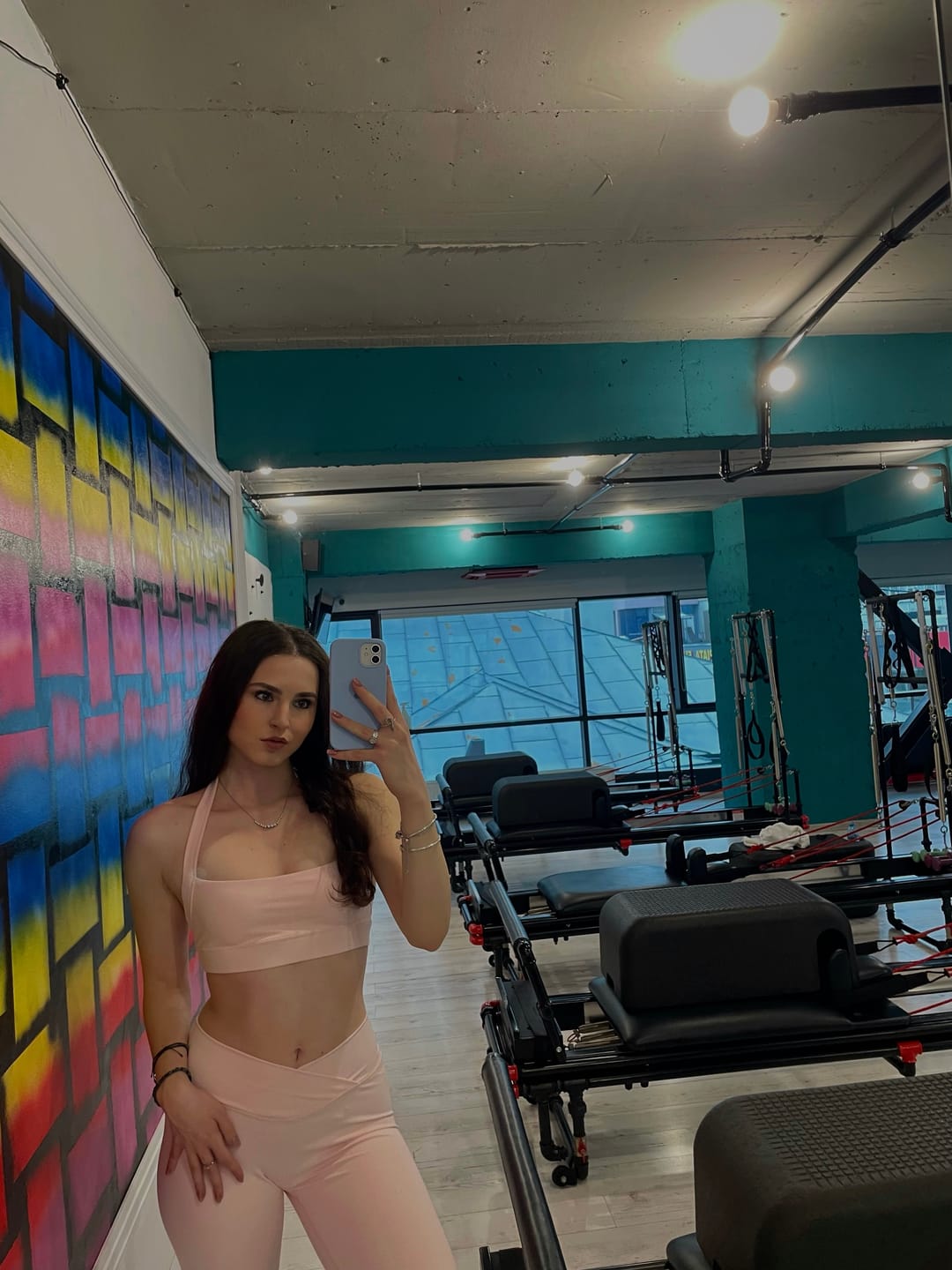 Customer photo review of Halter Sports Bra