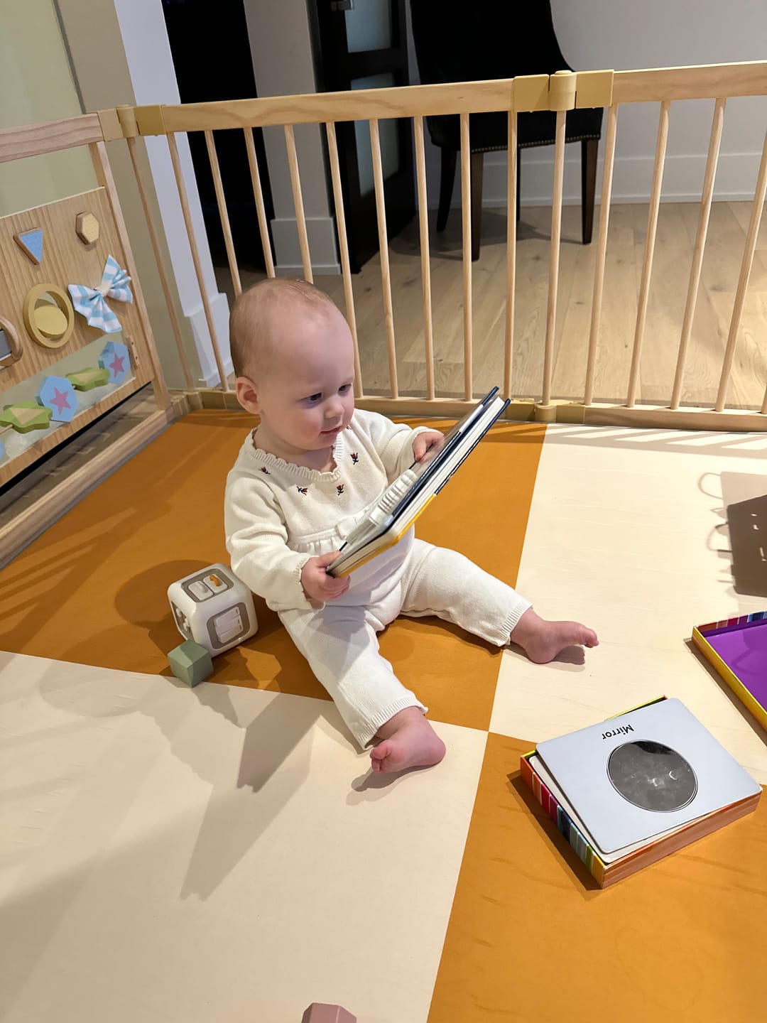Customer photo review of Playpen Mat - For the Baby Playpen (Playpen Not Included)