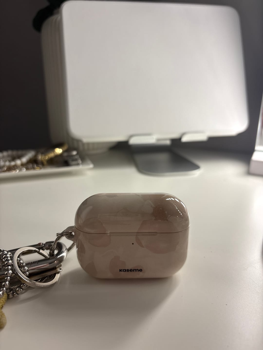 Customer photo review of Longchamp AirPods Case