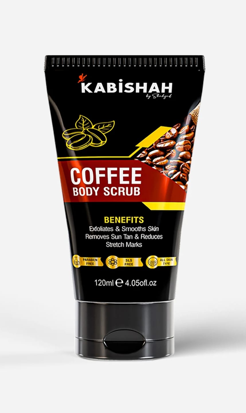 Customer photo review of Coffee Body Scrub - Exfoliates, Removes Tan & Reduces Stretch Marks