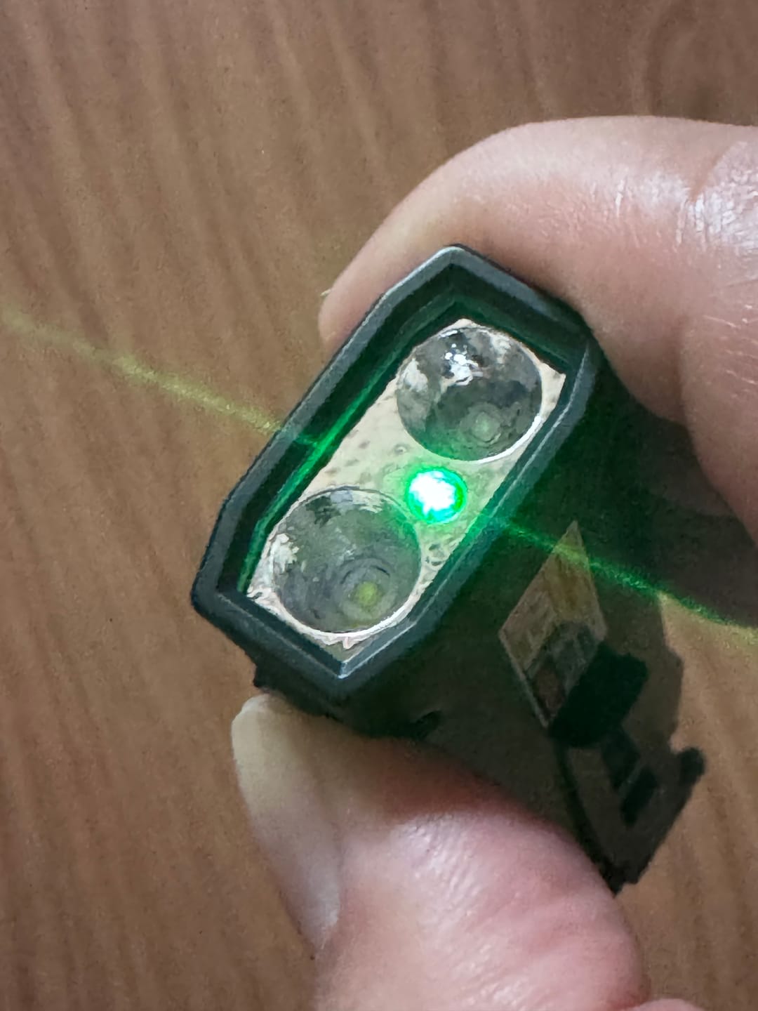 Customer photo review of EDC17 - 1500 lumens (UV+Green Laser)