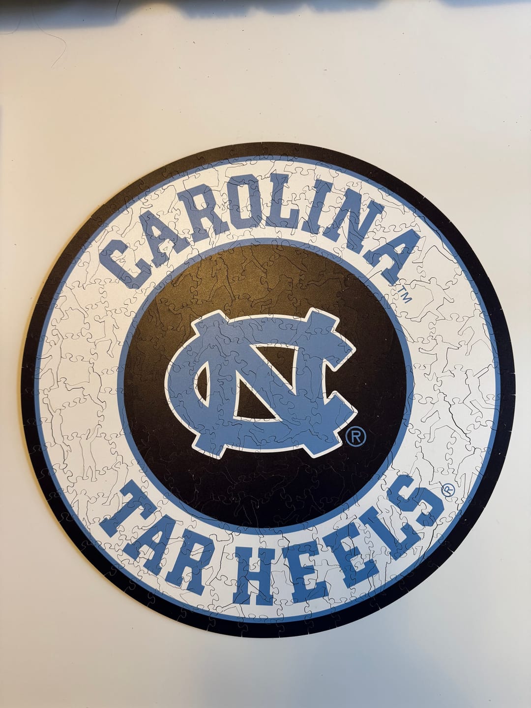 Customer photo review of University of North Carolina - Wooden Puzzle