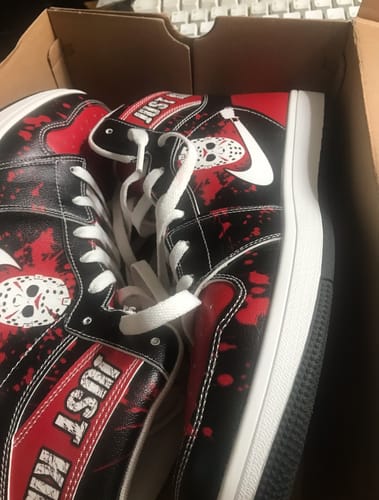 Customer photo review of Friday The 13th Sneaker
