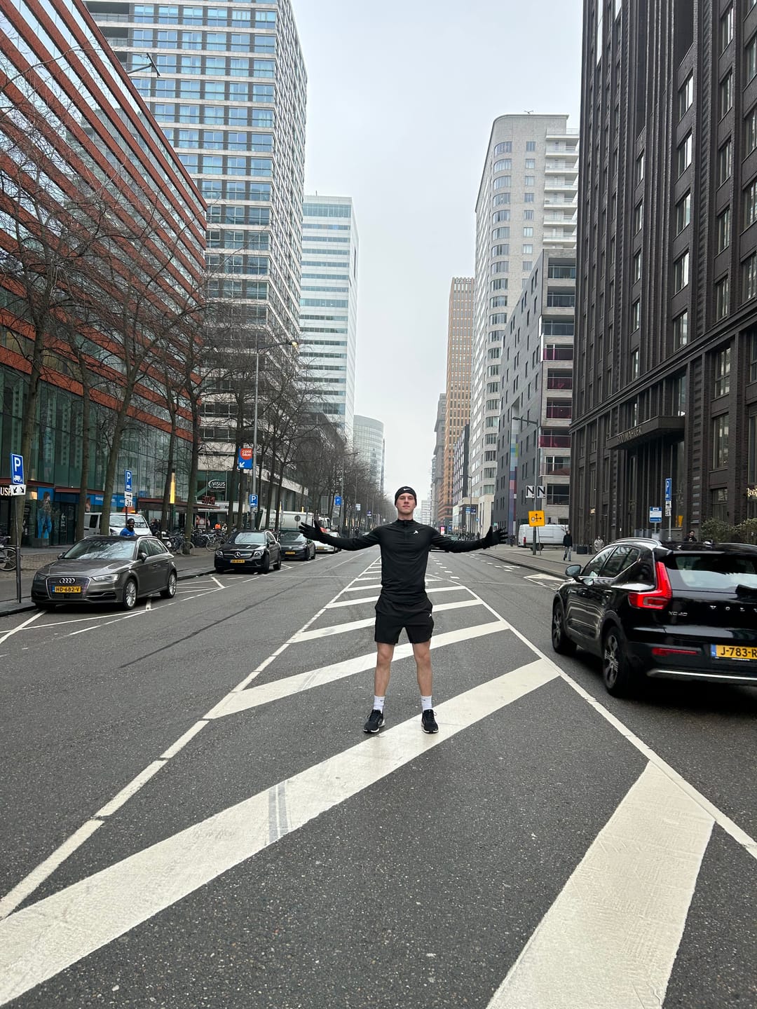 Customer photo review of VISION 2-IN-1 SHORTS V2 – BLACK