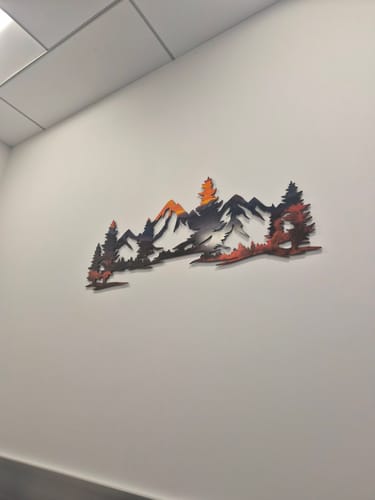 Customer photo review of Mount Rainier Printed Wall Art