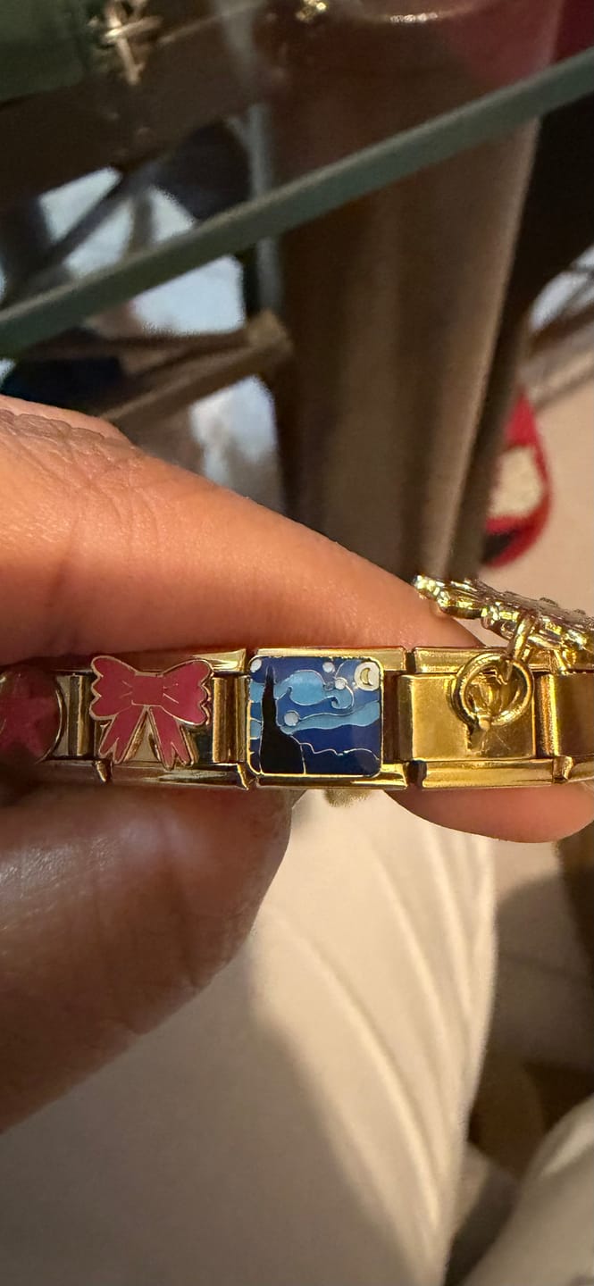 Customer photo review of Charm La Noche Estrellada