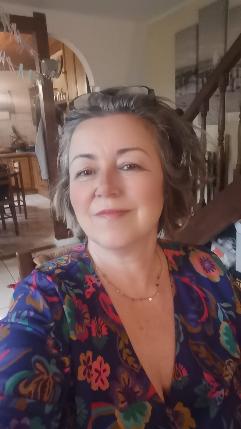 Customer photo review of Robe Romane - viscose Explosion Florale