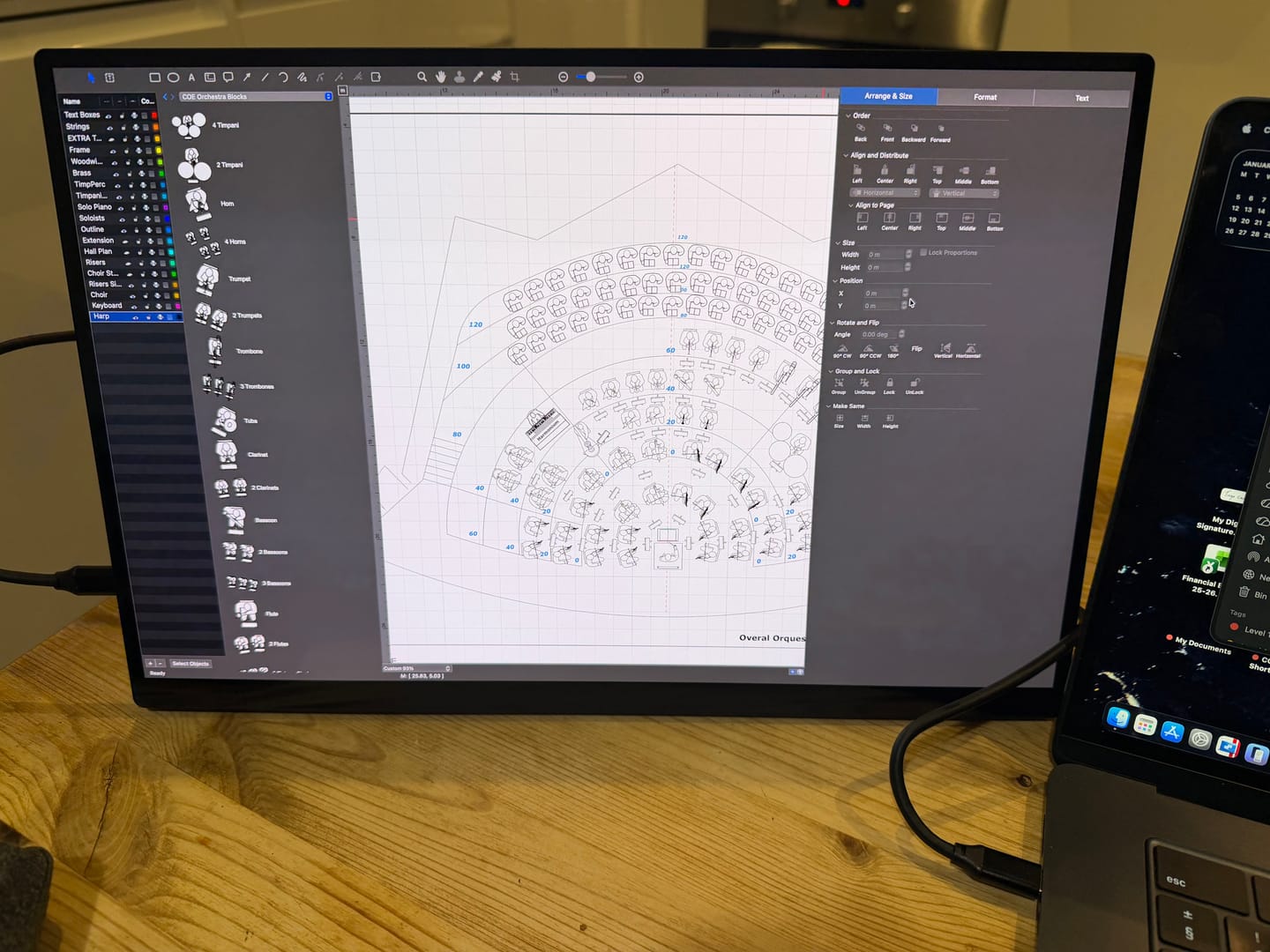 Customer photo review of 16” Portable Monitor + Stand