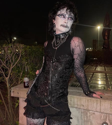 Customer photo review of Batty Eyeglasses