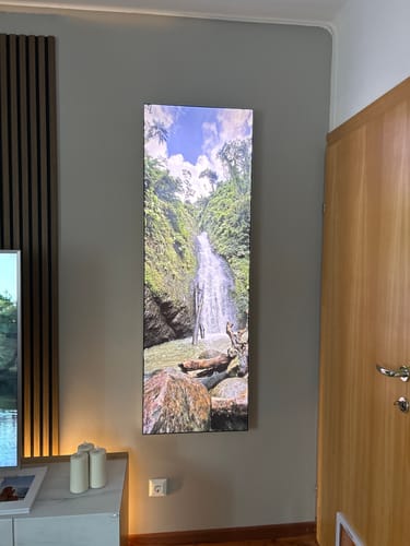 Customer photo review of Canvalight® Leuchtbild | Eigenes Motiv | Schmal