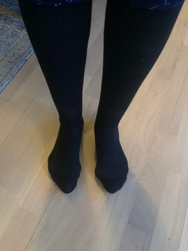 Customer photo review of Støttestrømper