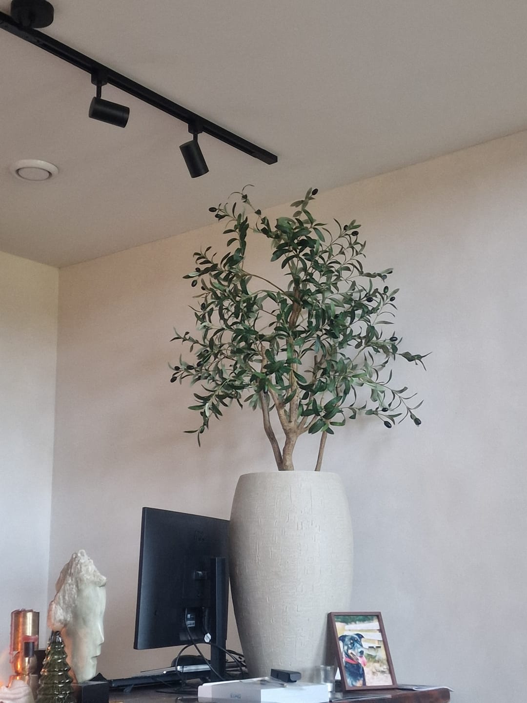 Customer photo review of Kunst Olijfboom 150cm