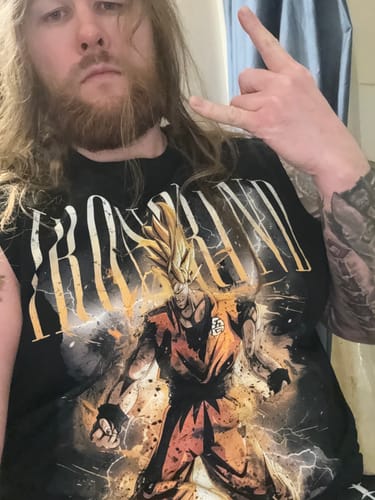 Customer photo review of [Limited Edition] 'Dragon Ball: Goku SSJ2' Classic Tank