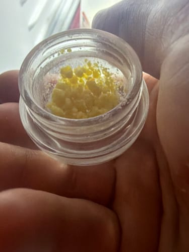 Customer photo review of Sour Diesel | Live Resin