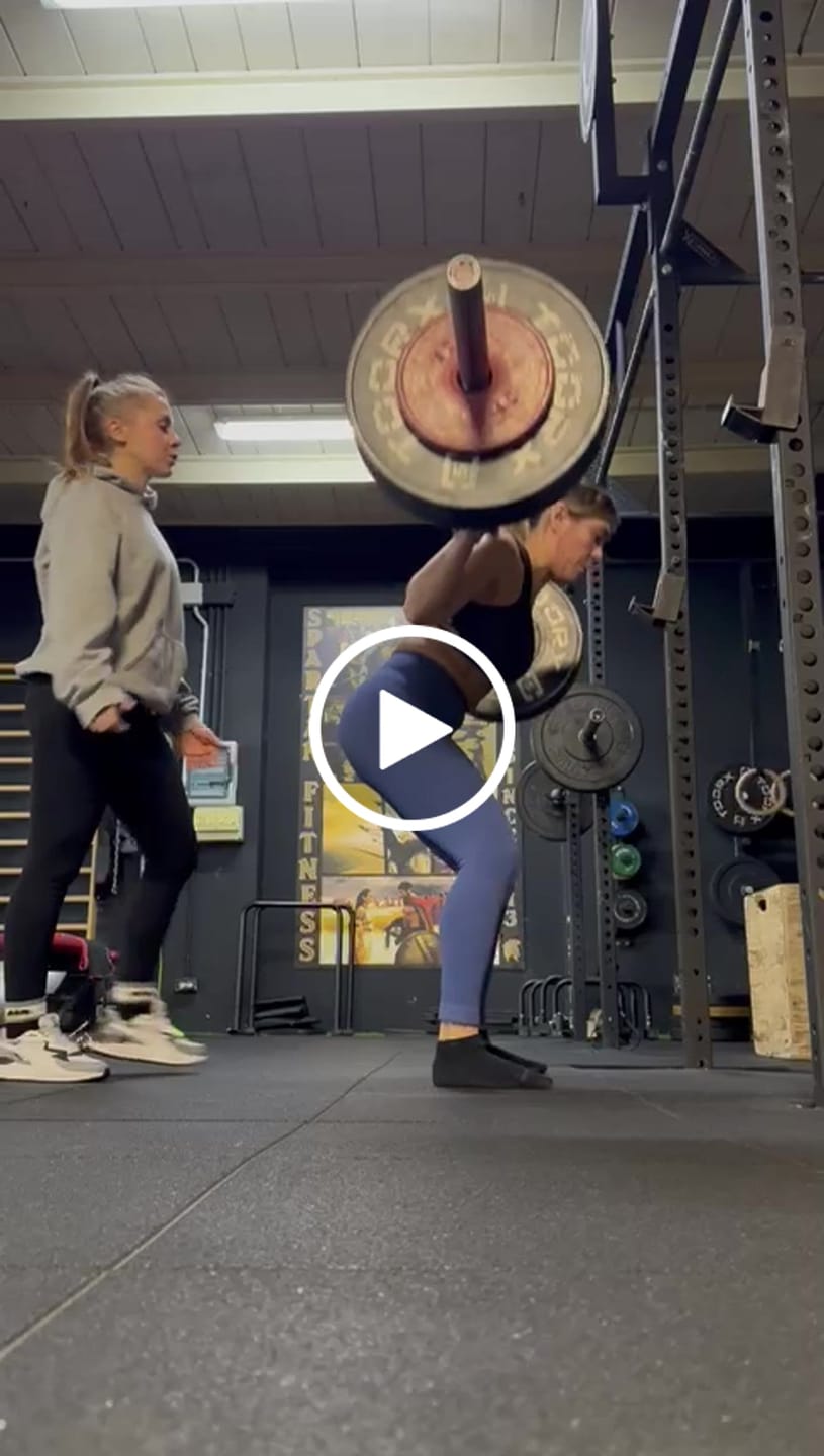 Customer video review of Leggings Push Up Monogram Blu Avio